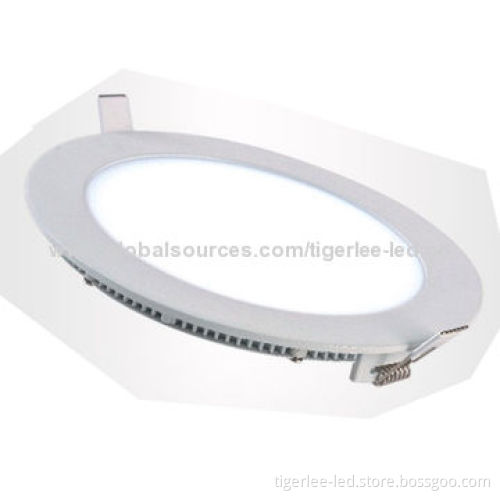Slim LED recessed ceiling light with SMD chip, 100-240V AC, >80 CRI, 3 years warranty